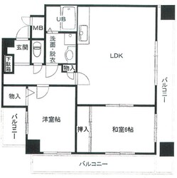 テングッド祖原の物件間取画像